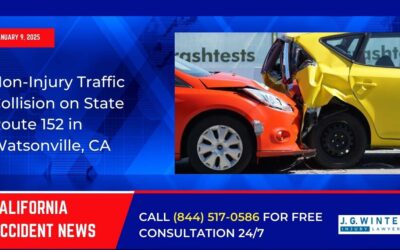 [01-09-2025] – Non-Injury Traffic Collision on State Route 152 in Watsonville, CA