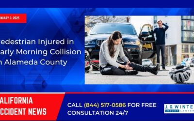 [01-03-2025] – Pedestrian Injured in Early Morning Collision in Alameda County