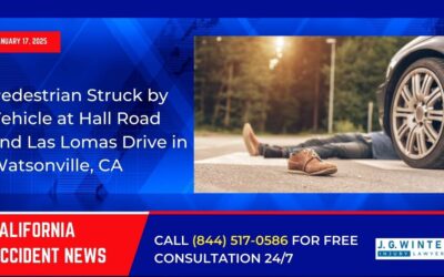 [01-17-2025] – Pedestrian Struck by Vehicle at Hall Road and Las Lomas Drive in Watsonville, CA