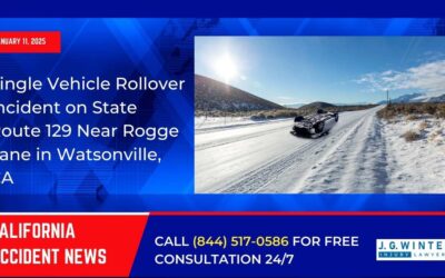 [01-11-2025] – Single Vehicle Rollover Incident on State Route 129 Near Rogge Lane in Watsonville, CA