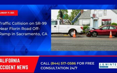 [01-19-2025] – Traffic Collision on SR-99 Near Florin Road Off-Ramp in Sacramento, CA