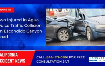 [01-18-2025] –  Two Injured in Agua Dulce Traffic Collision on Escondido Canyon Road