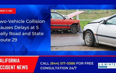 [01-15-2025] – Two-Vehicle Collision Causes Delays at S Kelly Road and State Route 29