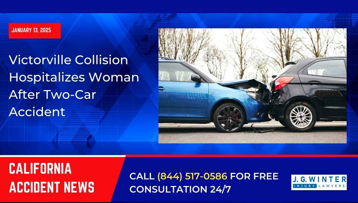 collision hospitalizes women