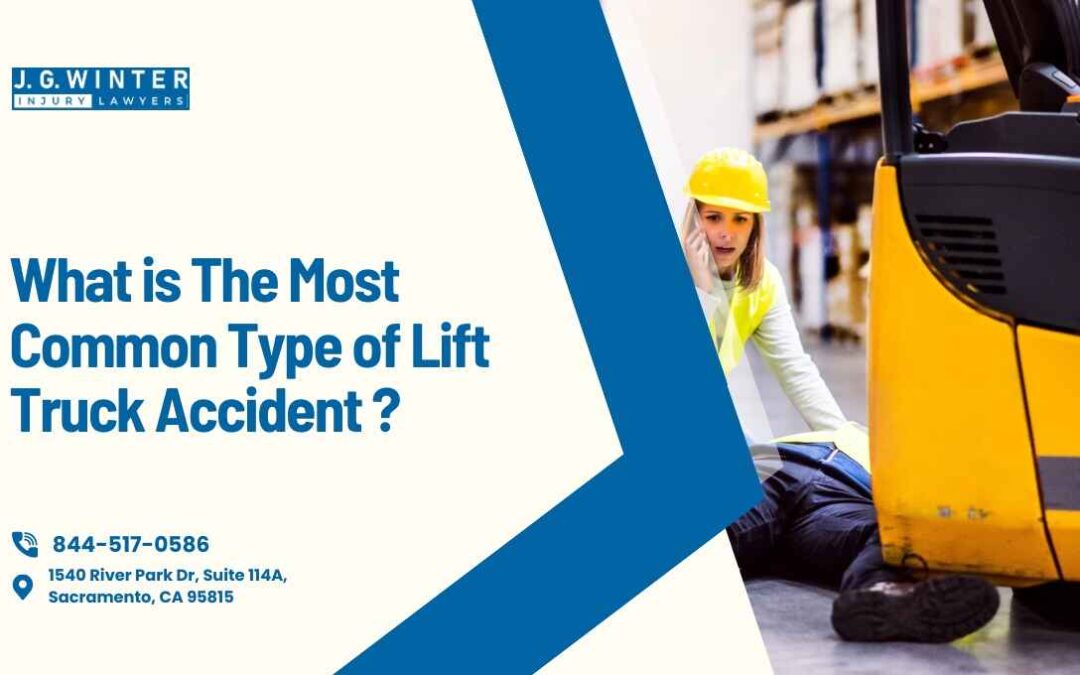 what is the most common type of lift truck acc