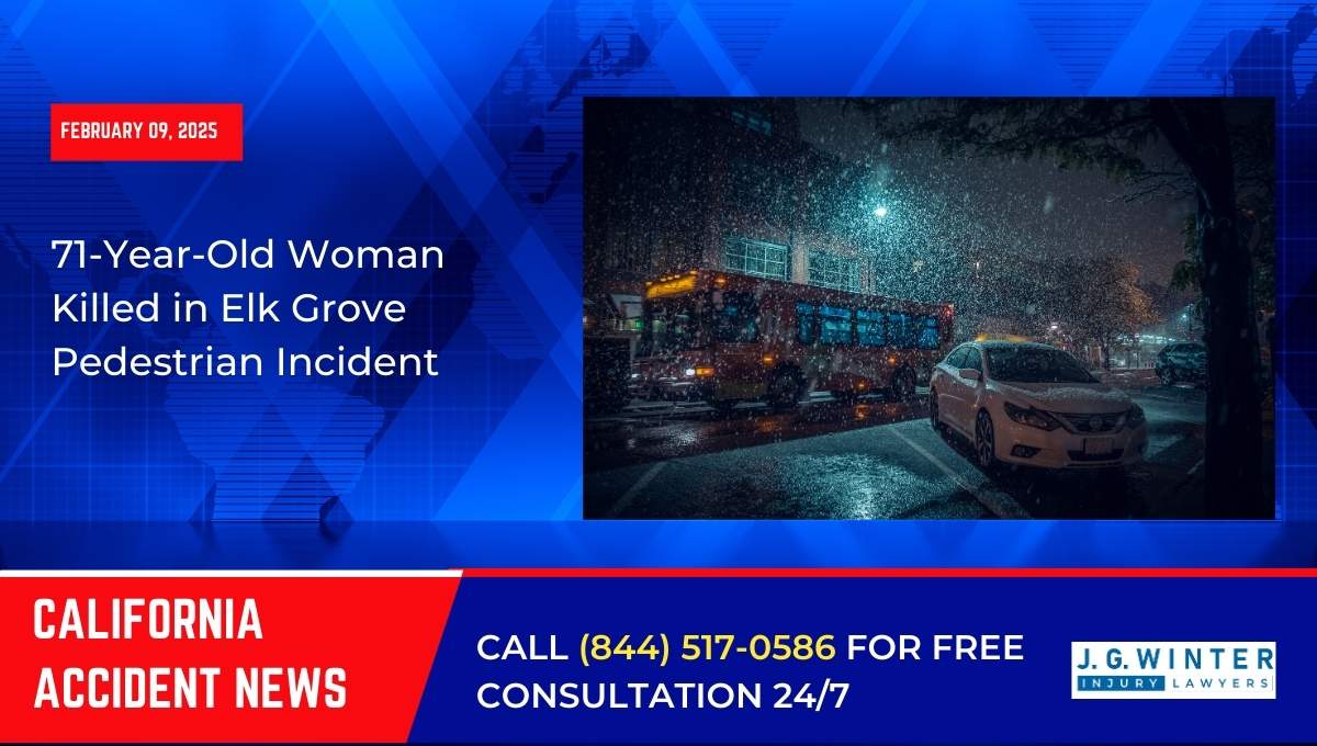71-Year-Old Woman Killed in Elk Grove Pedestrian Incident