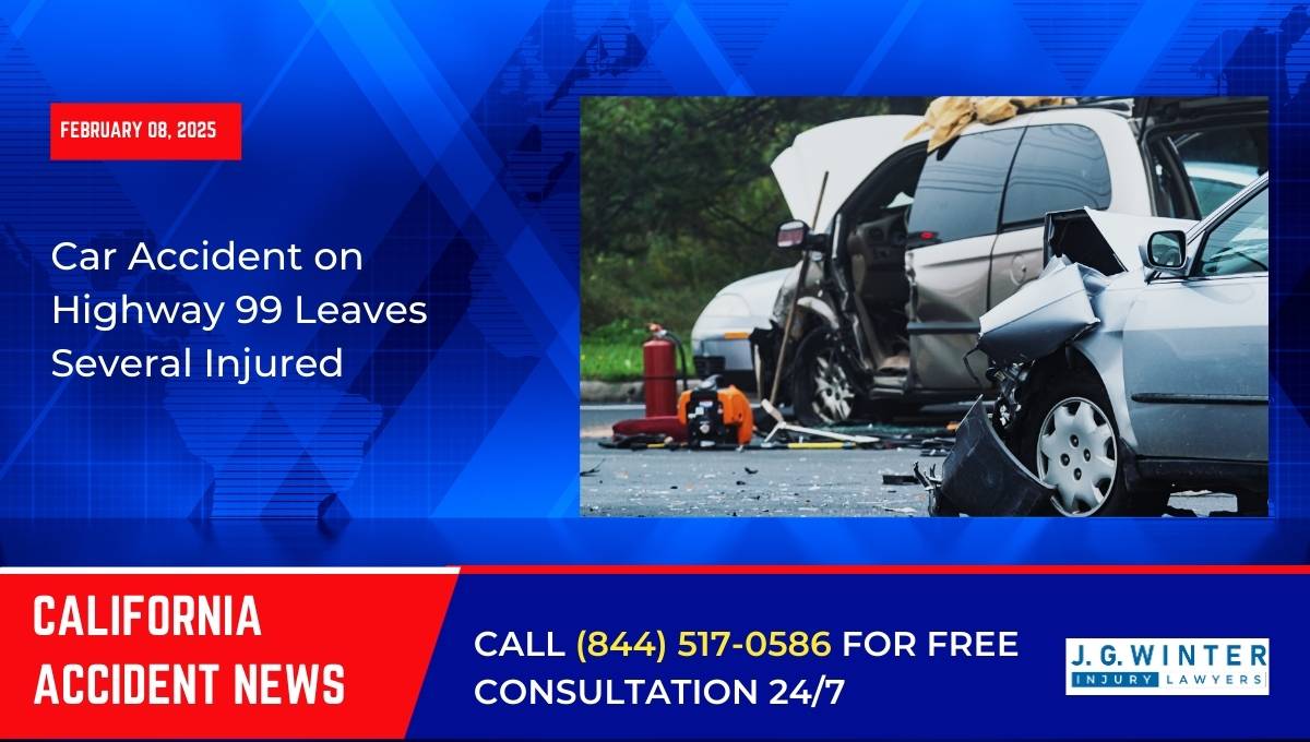 Car Accident on Highway 99 Leaves Several Injured