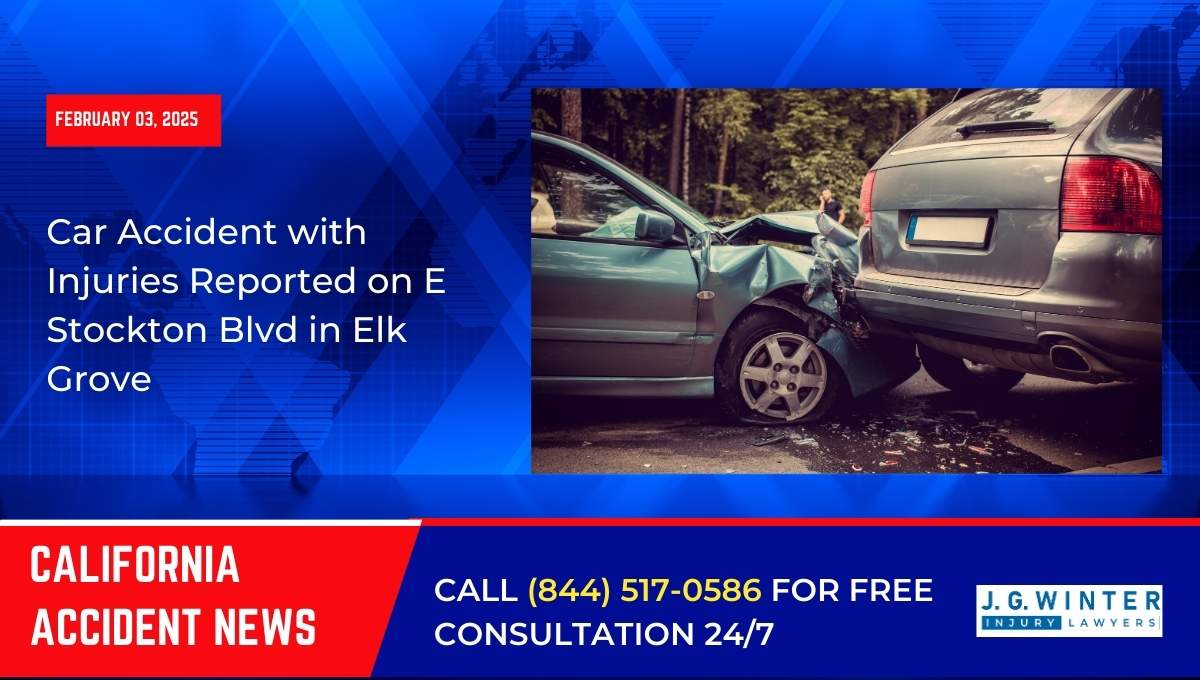 Car Accident with Injuries Reported on E Stockton Blvd in Elk Grove
