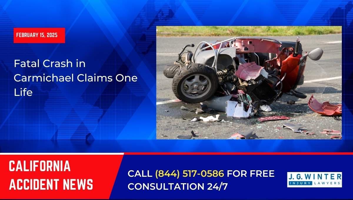 Fatal Crash in Carmichael Claims One Life