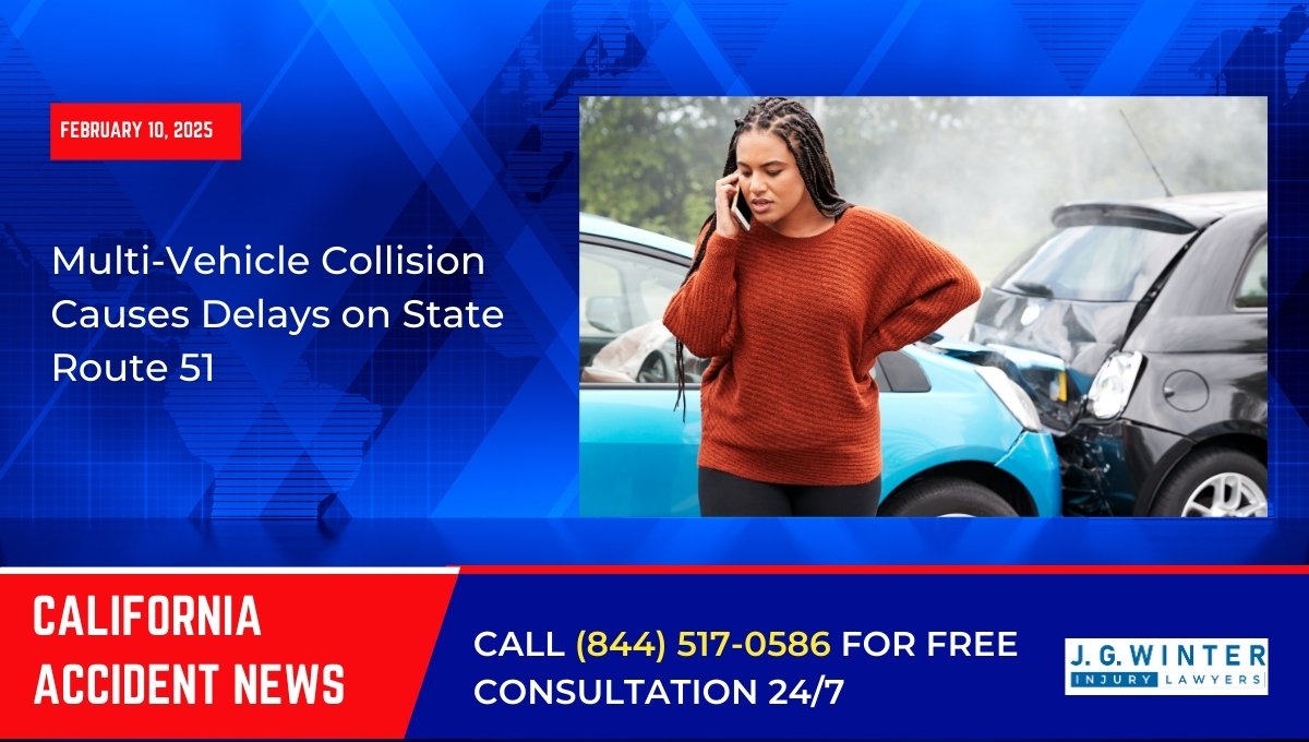 Multi-Vehicle Collision Causes Delays on State Route 51