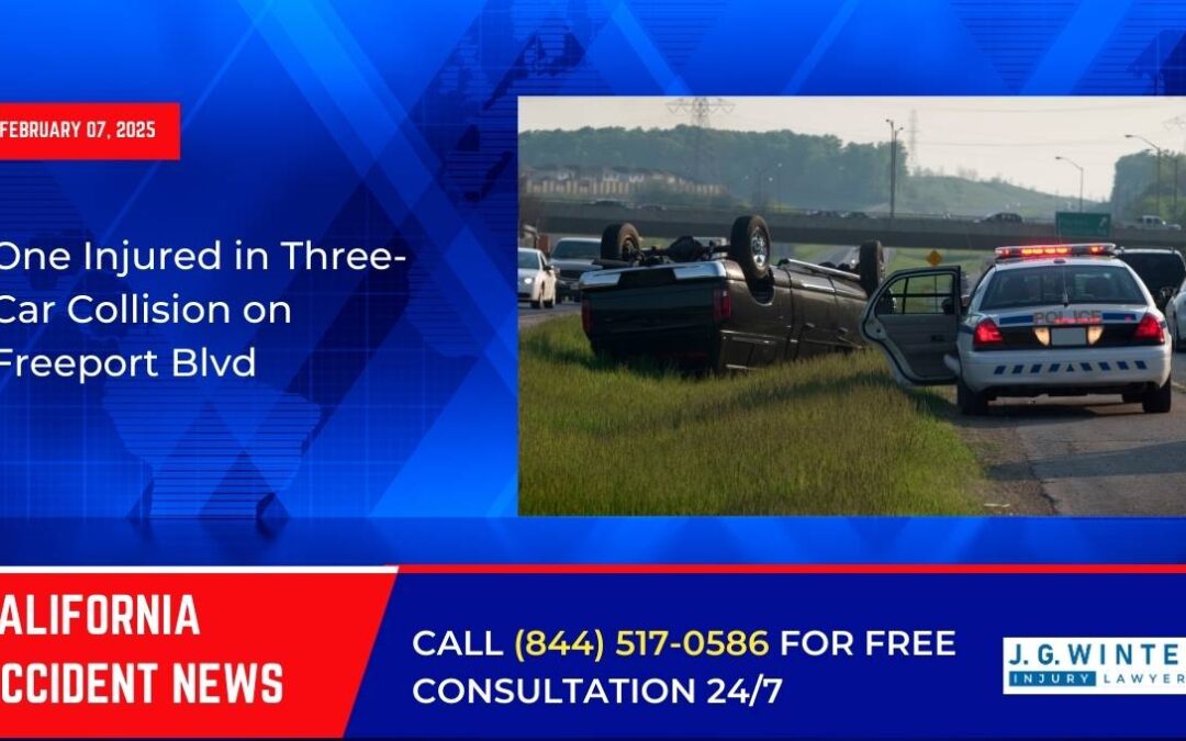 [02-07-2025] – One Injured in Three-Car Collision on Freeport Blvd