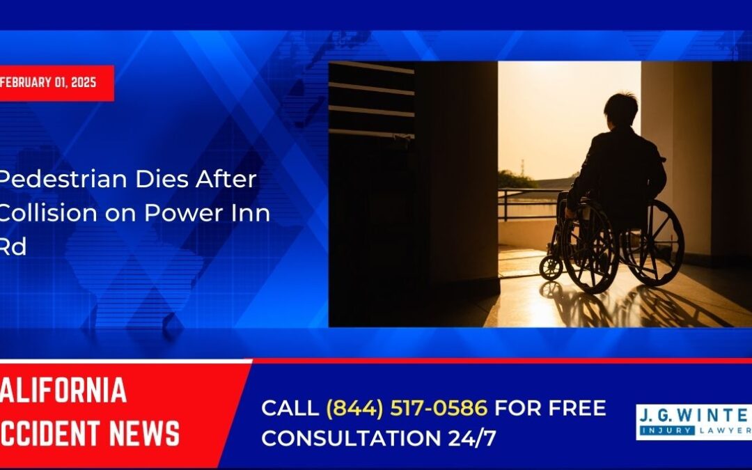 [02-01-2025] – Pedestrian Dies After Collision on Power Inn Rd