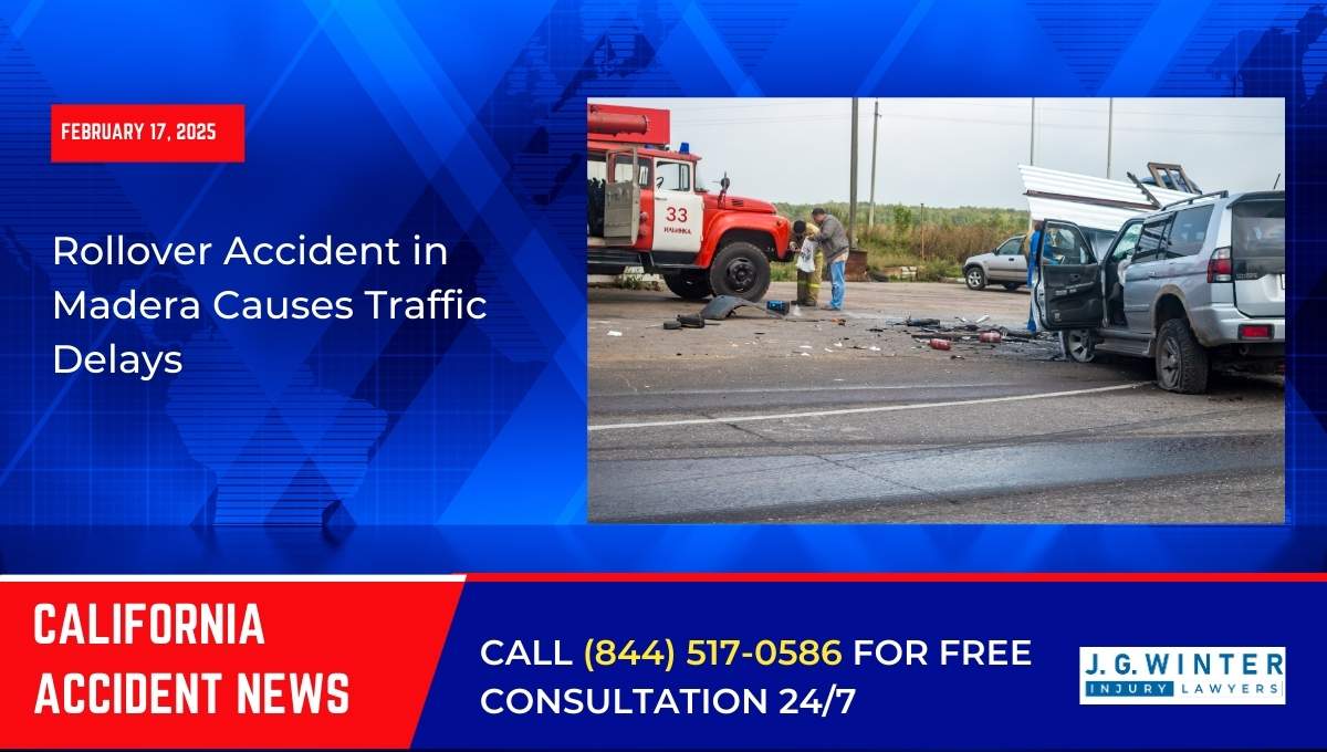 Rollover Accident in Madera Causes Traffic Delays