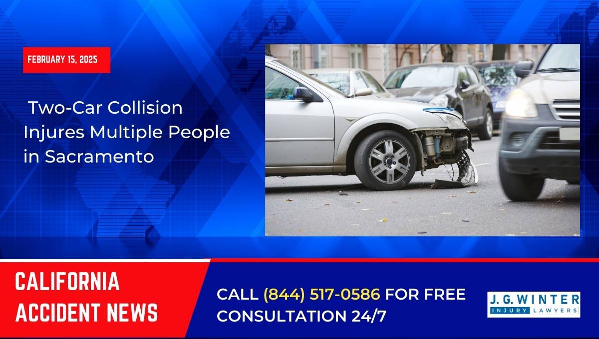 Two-Car Collision Injures Multiple People in Sacramento