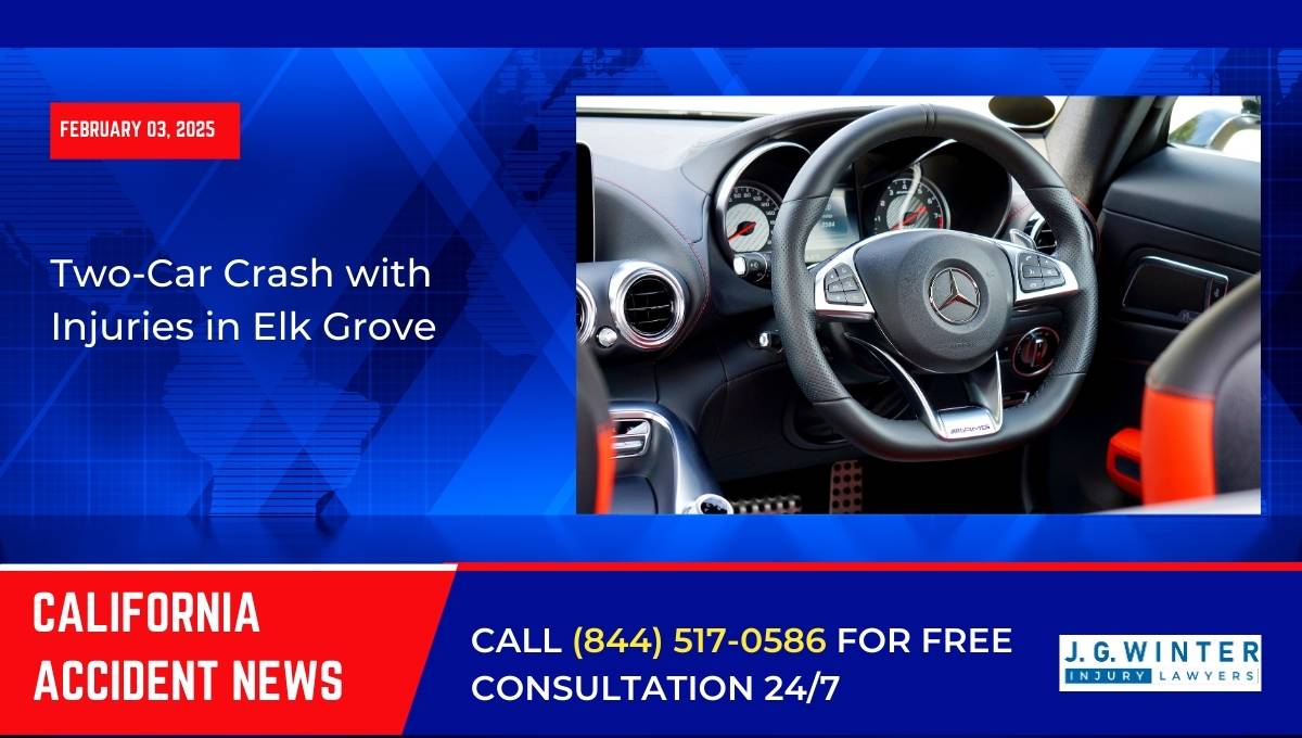 Two-Car Crash with Injuries in Elk Grove