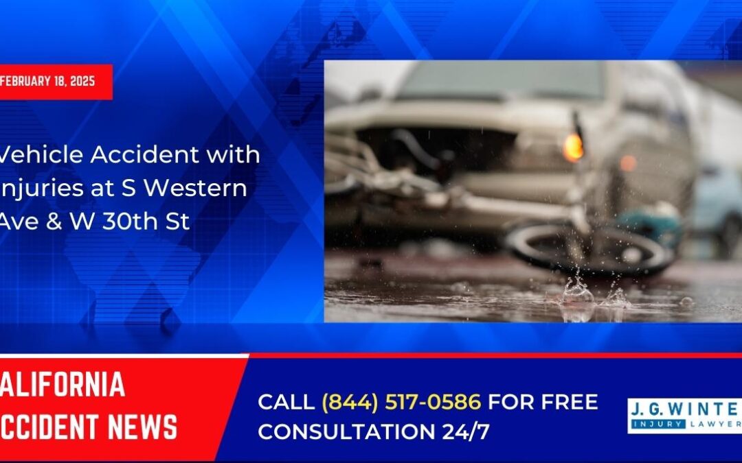 [02-18-2025] – Vehicle Accident with Injuries at S Western Ave & W 30th St