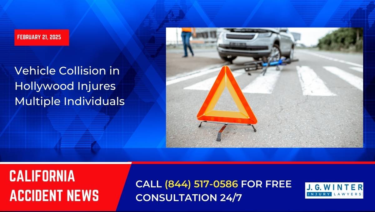 Vehicle Collision in Hollywood Injures Multiple Individuals