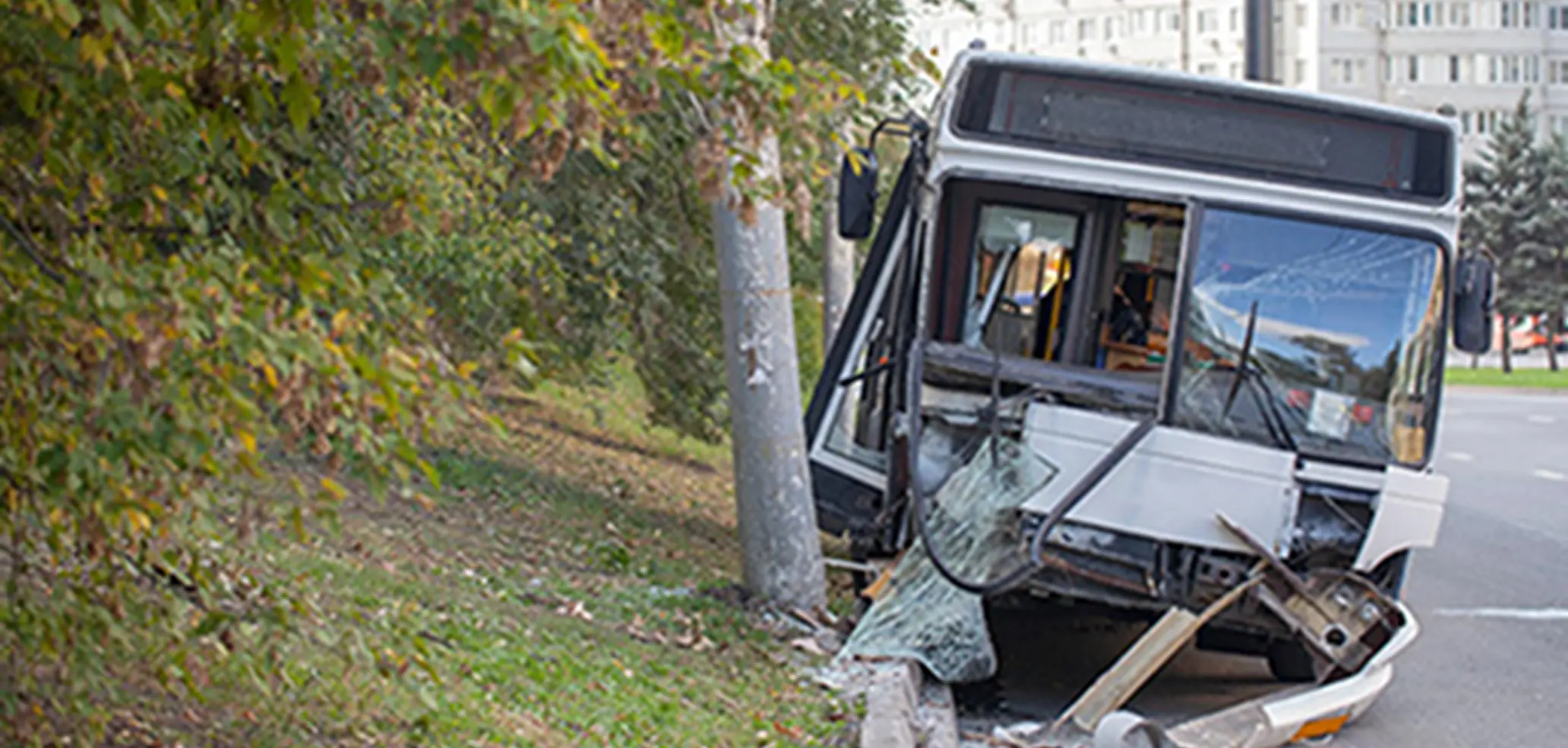 Bus accident in Sacramento, California