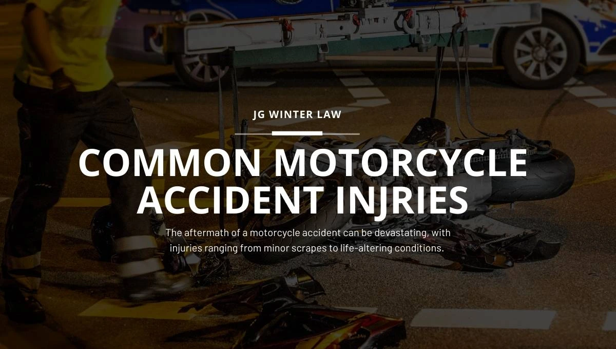 common motorcycle accident injuries