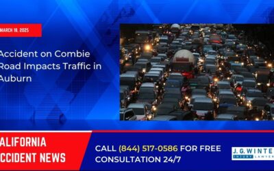 [03-18-2025] – Accident on Combie Road Impacts Traffic in Auburn