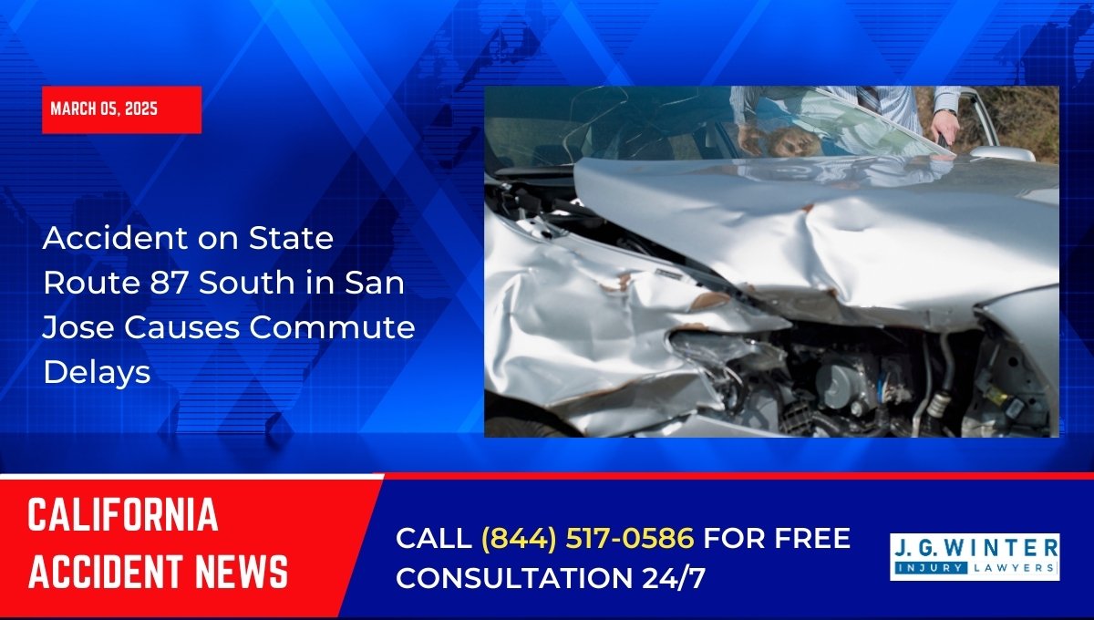 Accident on State Route 87 South in San Jose Causes Commute Delays