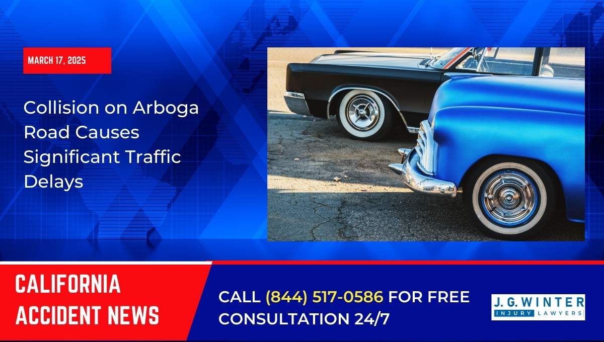 Collision on Arboga Road Causes Significant Traffic Delays