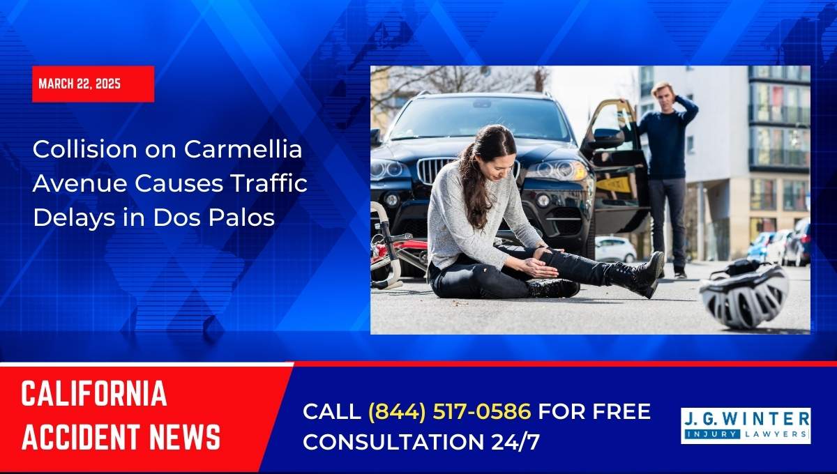 Collision on Carmellia Avenue Causes Traffic Delays in Dos Palos