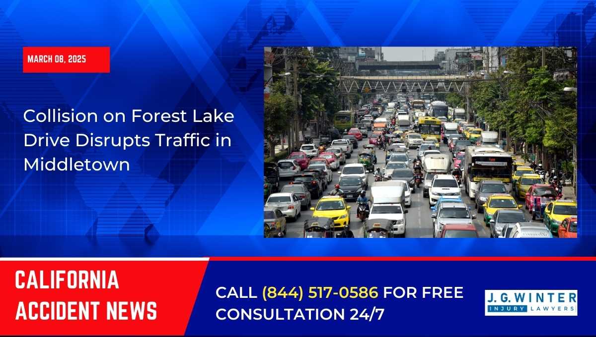 Collision on Forest Lake Drive Disrupts Traffic in Middletown