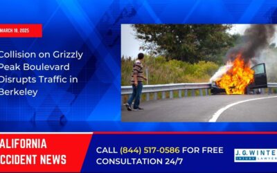 [03-18-2025] – Collision on Grizzly Peak Boulevard Disrupts Traffic in Berkeley