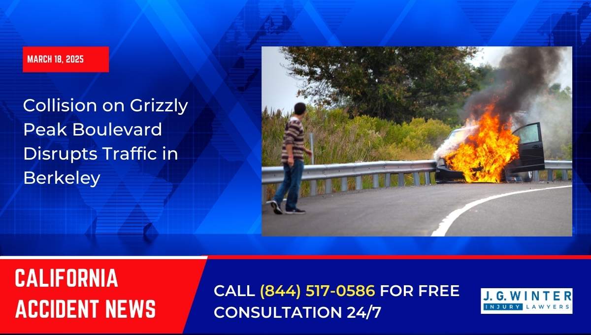 Collision on Grizzly Peak Boulevard Disrupts Traffic in Berkeley