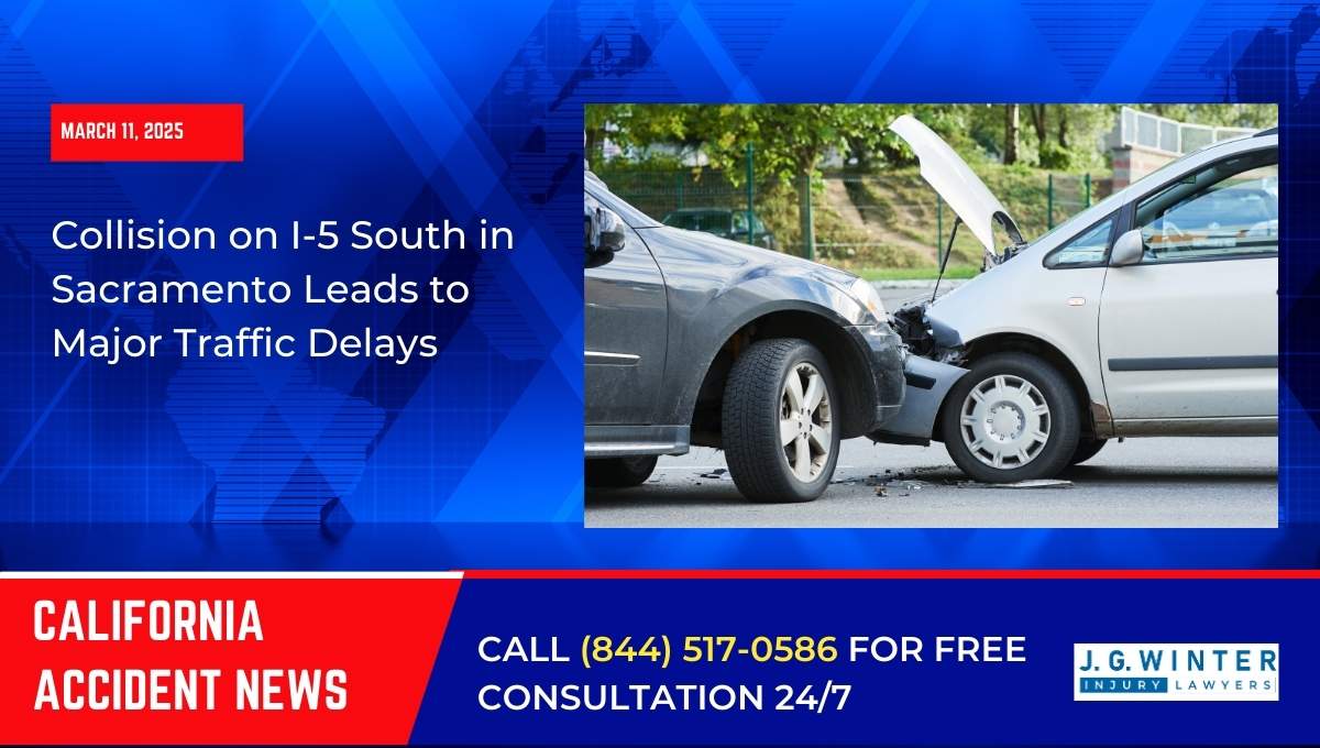 Collision on I-5 South in Sacramento Leads to Major Traffic Delays