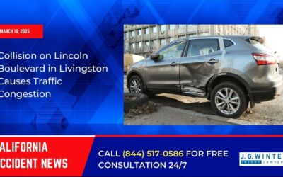 [03-18-2025] – Collision on Lincoln Boulevard in Livingston Causes Traffic Congestion