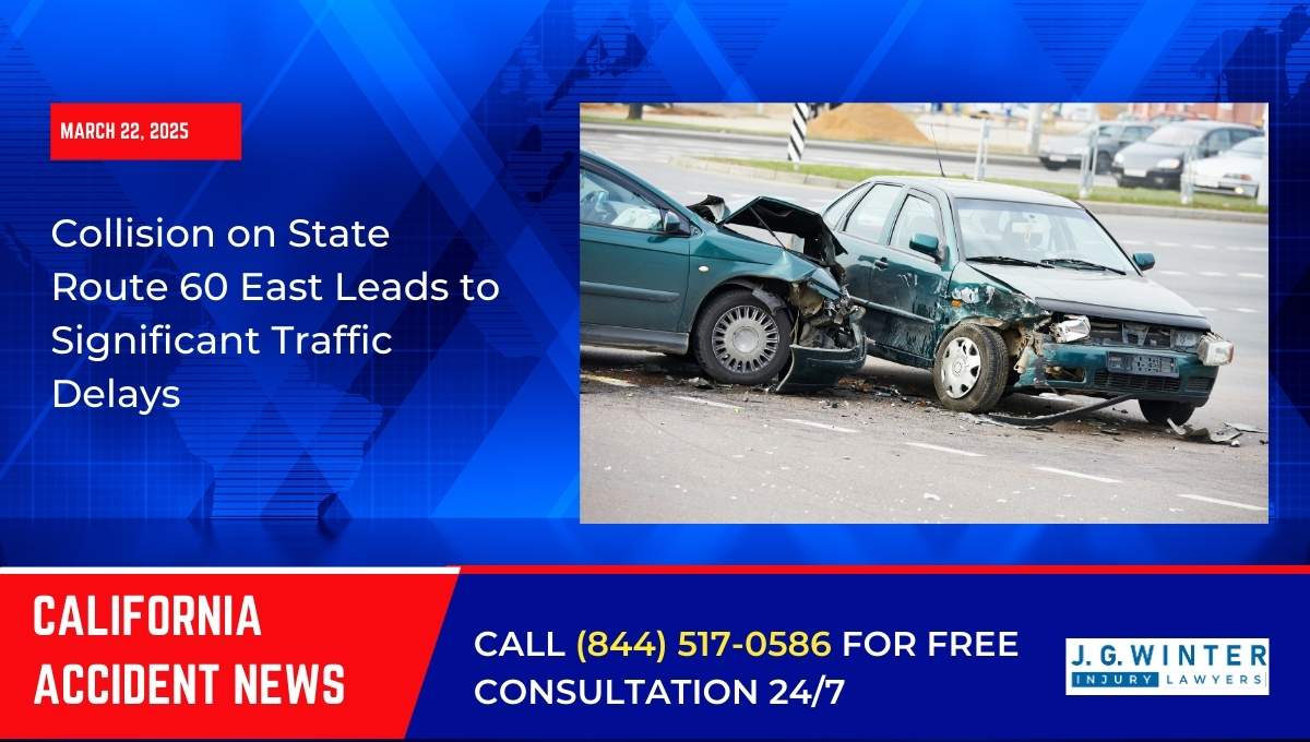 Collision on State Route 60 East Leads to Significant Traffic Delays