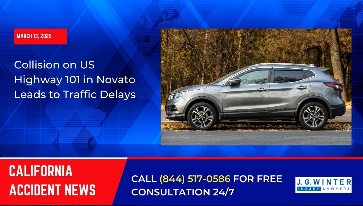 Collision on US Highway 101 in Novato Leads to Traffic Delays