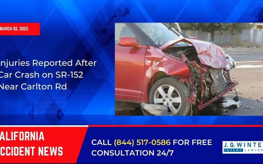 [03-02-2025] – Injuries Reported After Car Crash on SR-152 Near Carlton Rd