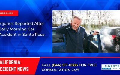 [03-18-2025] – Injuries Reported After Early Morning Car Accident in Santa Rosa
