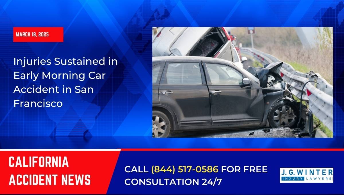 Injuries Sustained in Early Morning Car Accident in San Francisco