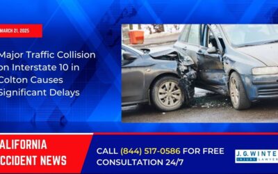 [03-21-2025] – Major Traffic Collision on Interstate 10 in Colton Causes Significant Delays