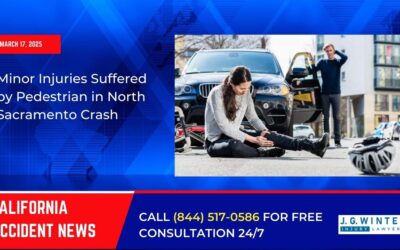 [03-17-2025] – Minor Injuries Suffered by Pedestrian in North Sacramento Crash