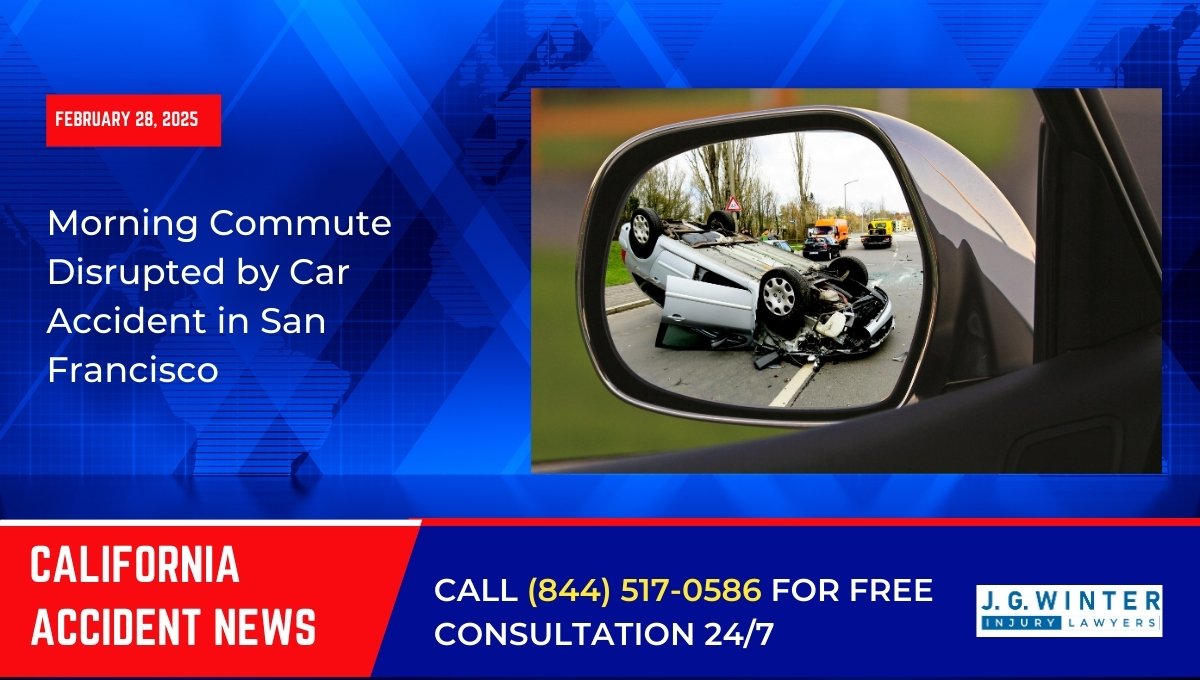 Morning Commute Disrupted by Car Accident in San Francisco