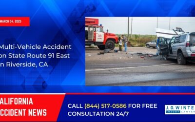 [03-04-2025] – Multi-Vehicle Accident on State Route 91 East in Riverside, CA