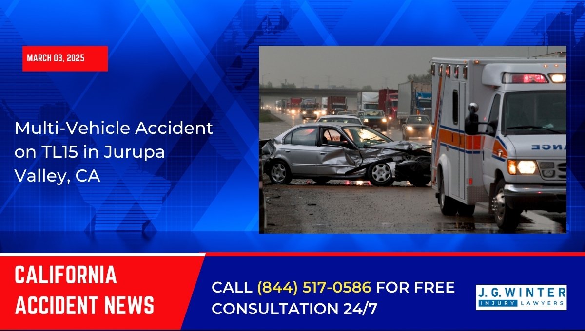 Multi-Vehicle Accident on TL15 in Jurupa Valley, CA
