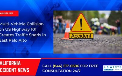 [03-21-2025] – Multi-Vehicle Collision on US Highway 101 Creates Traffic Snarls in East Palo Alto