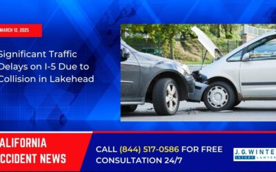 [03-12-2025] – Significant Traffic Delays on I-5 Due to Collision in Lakehead