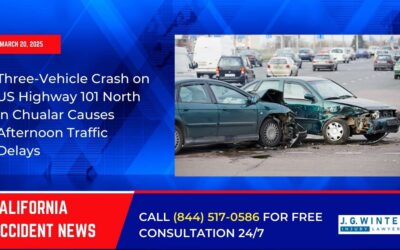 [03-20-2025] – Three-Vehicle Crash on US Highway 101 North in Chualar Causes Afternoon Traffic Delays
