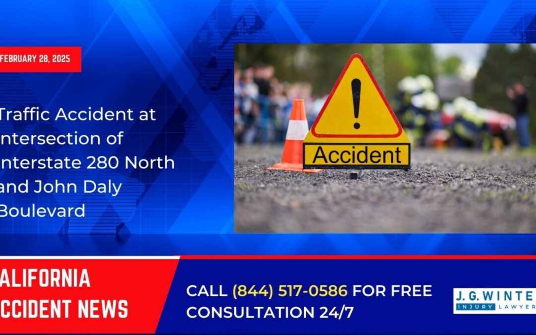 [02-28-2025] – Traffic Accident at intersection of Interstate 280 North and John Daly Boulevard