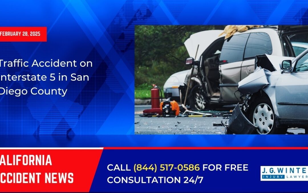 [02-28-2025] – Traffic Accident on Interstate 5 in San Diego County