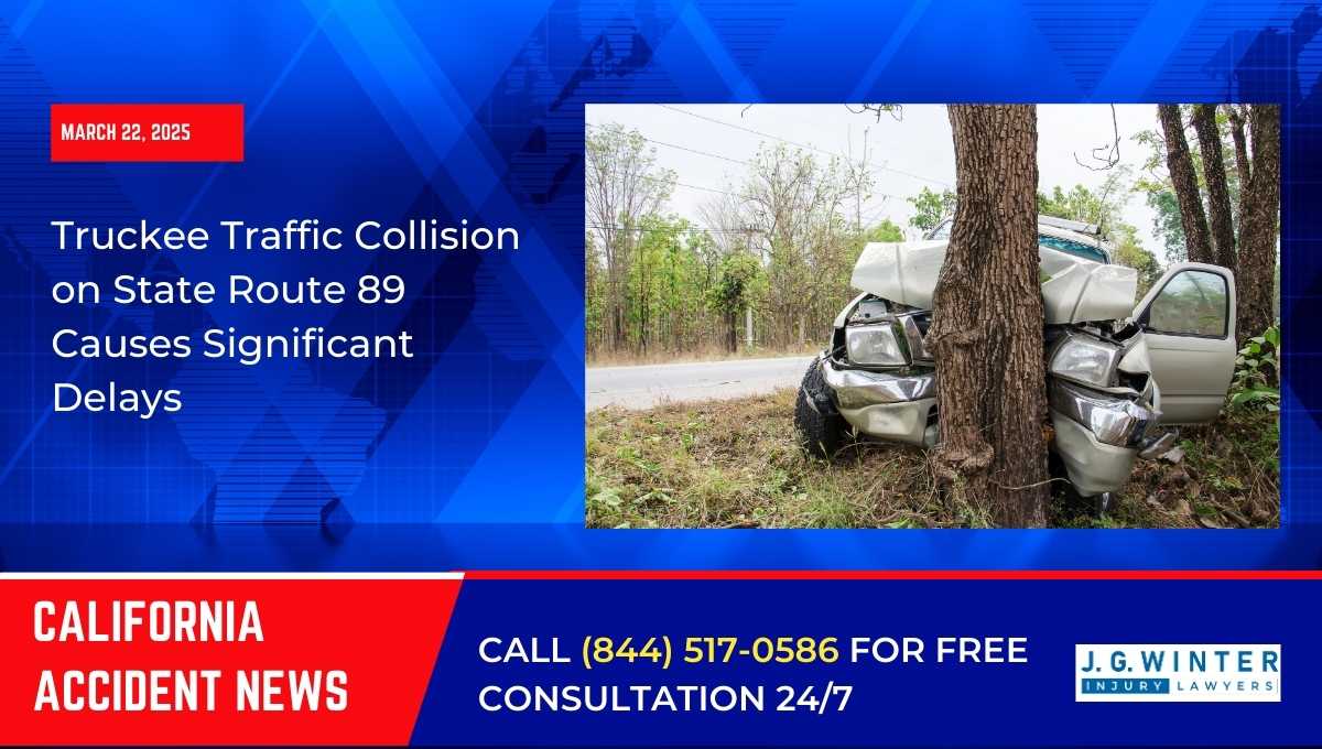 Truckee Traffic Collision on State Route 89 Causes Significant Delays