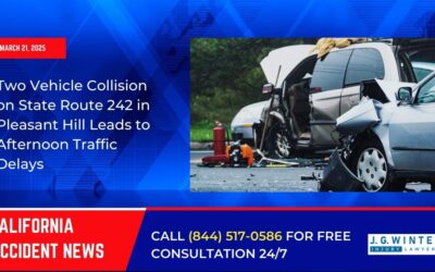 [03-21-2025] – Two Vehicle Collision on State Route 242 in Pleasant Hill Leads to Afternoon Traffic Delays
