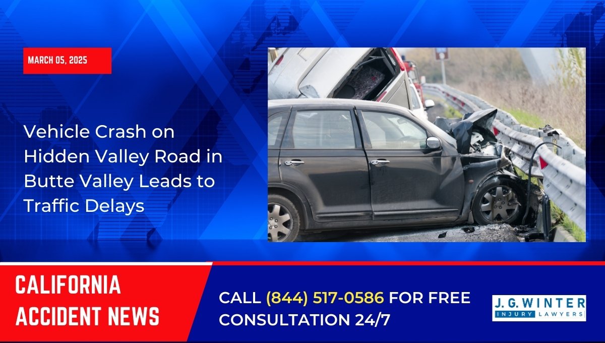 Vehicle Crash on Hidden Valley Road in Butte Valley Leads to Traffic Delays